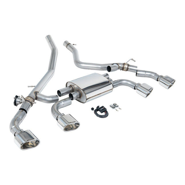 Milltek Sport Axle-Back Exhaust 3" (Polished Ovals) for Range Rover Sport 3.0 i6 Phev (L461) 2023 - SSXLR231