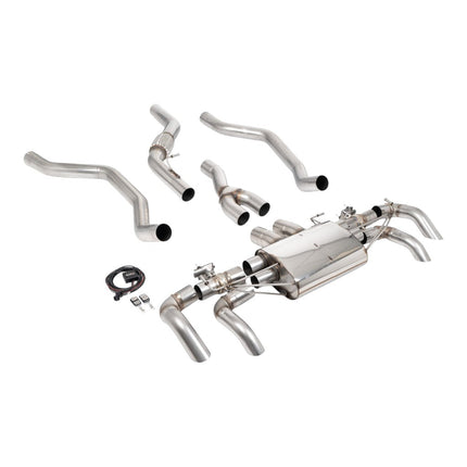 Milltek Sport Cat-Back Exhaust 3.15" (Downturn Tips) for Range Rover Vogue L460 SWB (P400) 2022 - SSXLR252