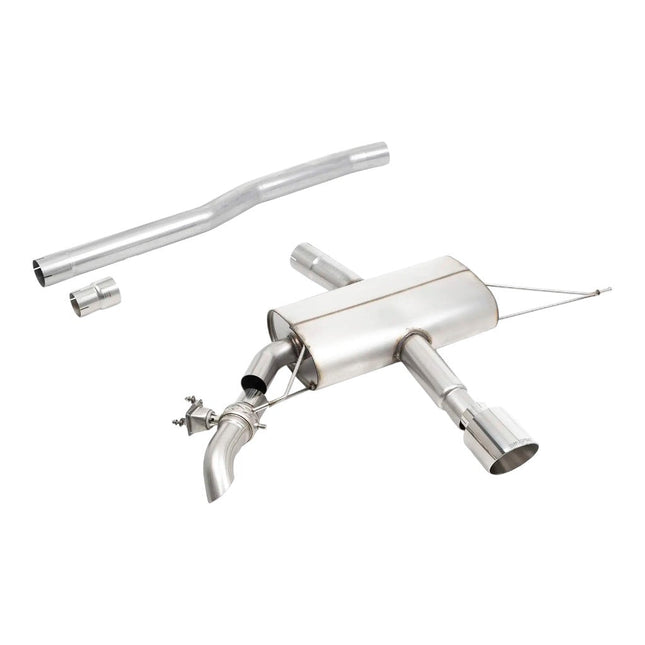 Milltek SSXM510 Filter-Back Exhaust with Polished Tips for Mini JCW F66 (2024)