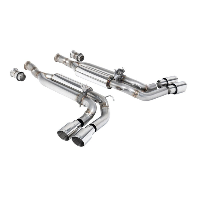 Milltek SSXMZ159 Cat-Back Exhaust 2.5" (Polished GT-90 Trims) for Mercedes-AMG G63 (W463) Non-GPF/OPF
