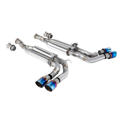 Milltek Sport Cat-Back Exhaust with Blue Titanium GT-90 Tips for Mercedes-AMG G63 W463 Non-GPF OPF 2019 (SSXMZ162)
