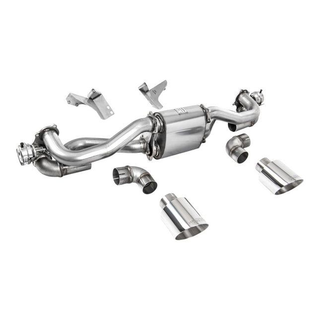 Milltek SSXPO189 Filter-Back Exhaust for Porsche 718 Boxster GTS / Cayman GT4 (2020+)