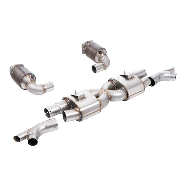 Milltek Sport Full Exhaust System for Porsche 911 Turbo S 991.2 2016 to 2019 (SSXPO205)