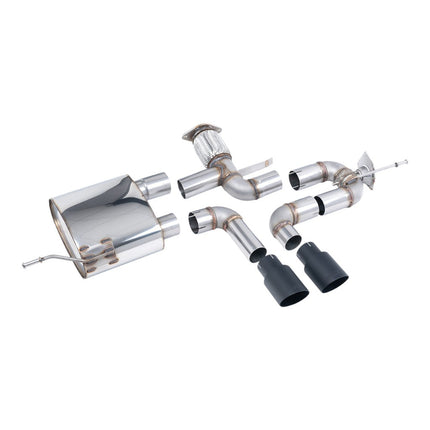 Milltek SSXRN427 Cat-Back Exhaust with Cerakote Black GT-90 Tips for Alpine A110S (2019+)