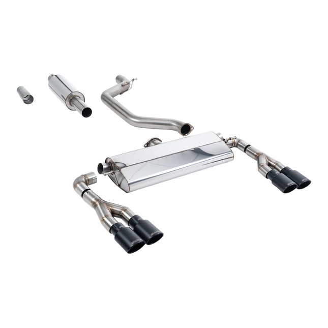 Milltek SSXSE260 Filter-Back Exhaust for Cupra Leon 300PS Mk4 Cerakote Black