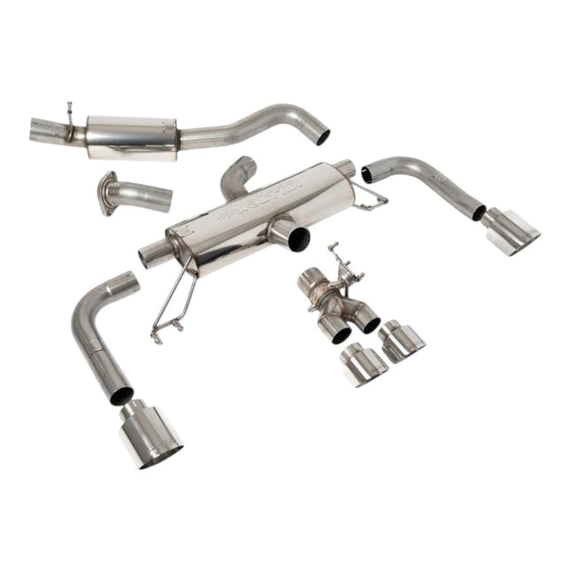 Milltek SSXTY157 Secondary Cat-Back Exhaust for Toyota GR Corolla 1.6 Turbo (2023+)