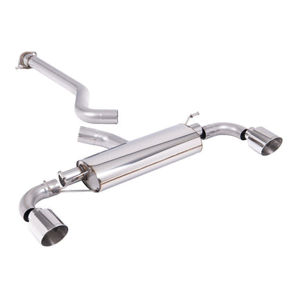 Milltek Filter-Back Exhaust (Polished GT-115 Trims) for Toyota GR Yaris (XP210) - SSXTY205