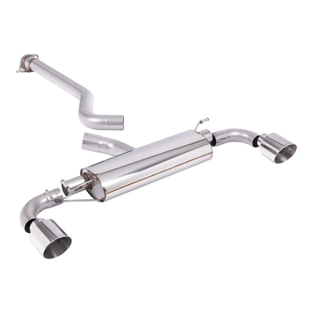Milltek Filter-Back Exhaust (Polished GT-115 Trims) for Toyota GR Yaris (XP210) - SSXTY205