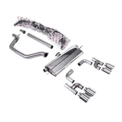 Milltek SSXVW701 Cat-Back Exhaust with Polished GT-115 Tips for VW Golf GTI Mk8