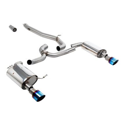 Milltek SSXVW750 Cat-Back Exhaust for VW Golf Alltrack 1.8 Mk7 (2016-2021)