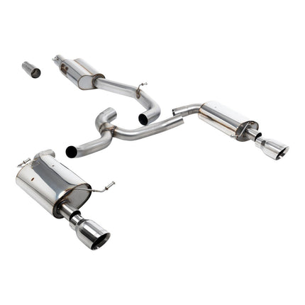 Milltek SSXVW752 Cat-Back Exhaust for VW Golf Alltrack 1.8 Mk7 (2016-2021)