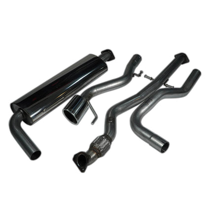 Milltek resonated cat-back exhaust for Opel Astra J 1.6 Turbo