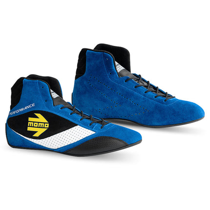 Momo Performance Racing Shoes (Blue) - SCAPERBLU40F-7676000SS