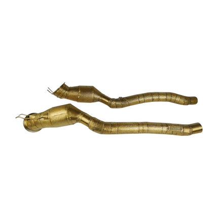 NOVITEC Sport Metal Catalysts, Gold-Plated (Cars With OPF), 2pcs for Ferrari 812 Superfast / Competizione / GTS 2017-2024 (F1 812 76)