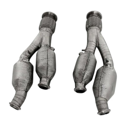 NOVITEC Sport Metal Catalysts, 2pcs for Lamborghini Aventador SVJ / Ultimae (L1 111 59)