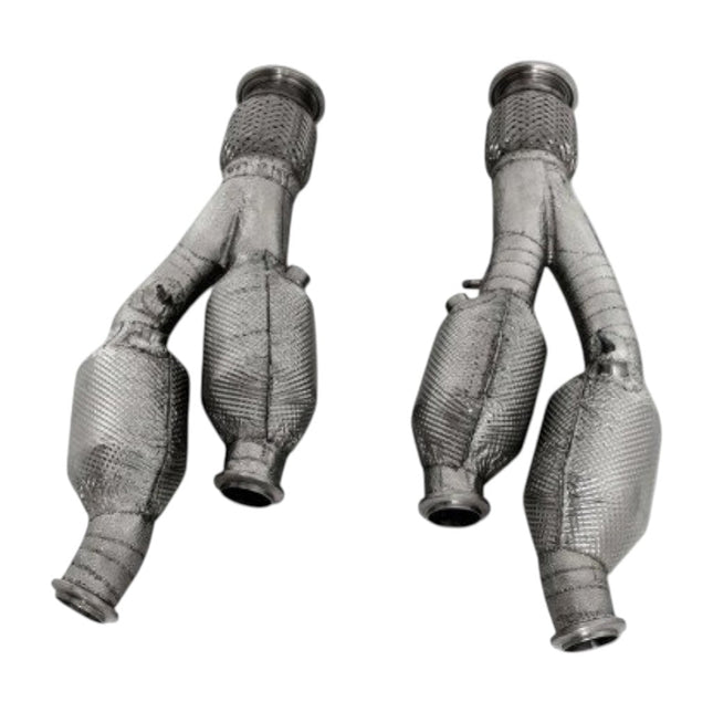 NOVITEC Sport Metal Catalysts, 2pcs for Lamborghini Aventador SVJ / Ultimae (L1 111 59)
