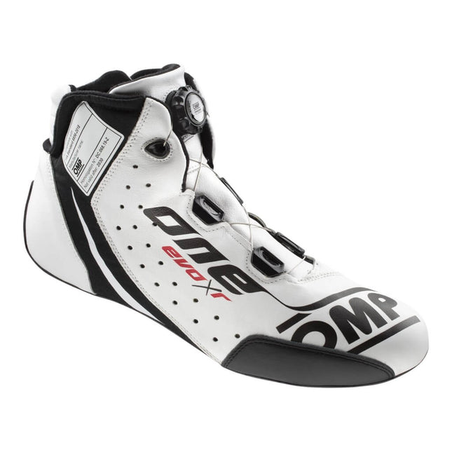 OMP ONE EVO X-R Racing Shoes - White