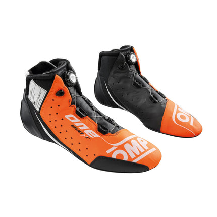 OMP ONE EVO X-R Racing Shoes - Orange/Anthracite