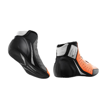 OMP ONE EVO X-R Racing Shoes - Orange/Anthracite