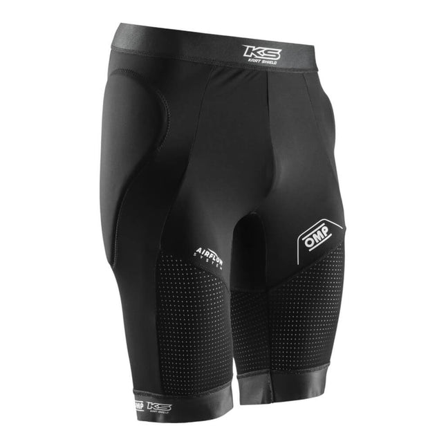 OMP Padded Kart Shorts - Black