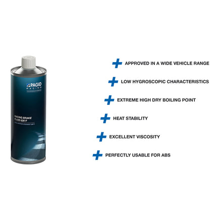 PAGID racing brake fluid detail