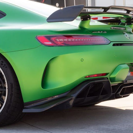 RENNtech Carbon Fiber Rear Diffuser Attachments for Mercedes-AMG GT R C190 2018-2020, image 4