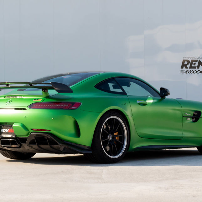 RENNtech Carbon Fiber Rear Wing Lip with End Plates for Mercedes-AMG GT R C190, image 17