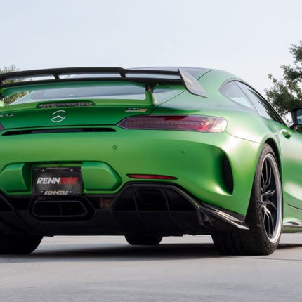 RENNtech Carbon Fiber Rear Diffuser Attachments for Mercedes-AMG GT R C190 2018-2020, image 3