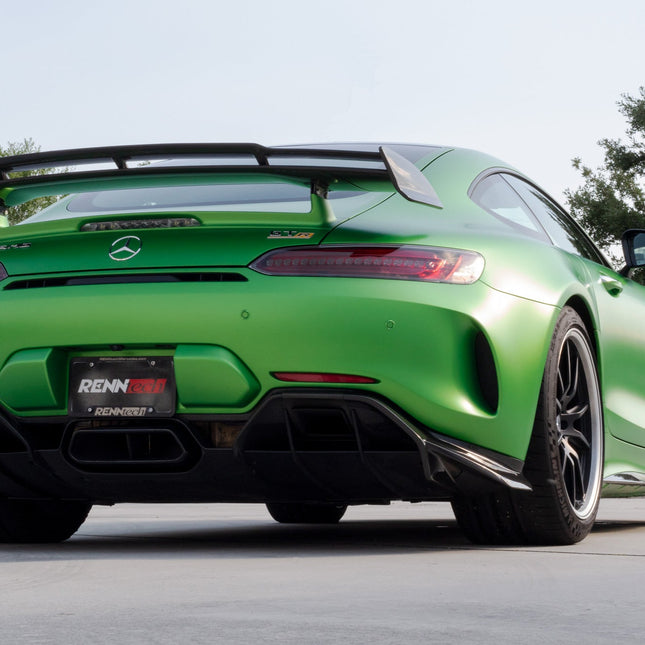RENNtech Carbon Fiber Rear Wing Lip with End Plates for Mercedes-AMG GT R C190, image 18