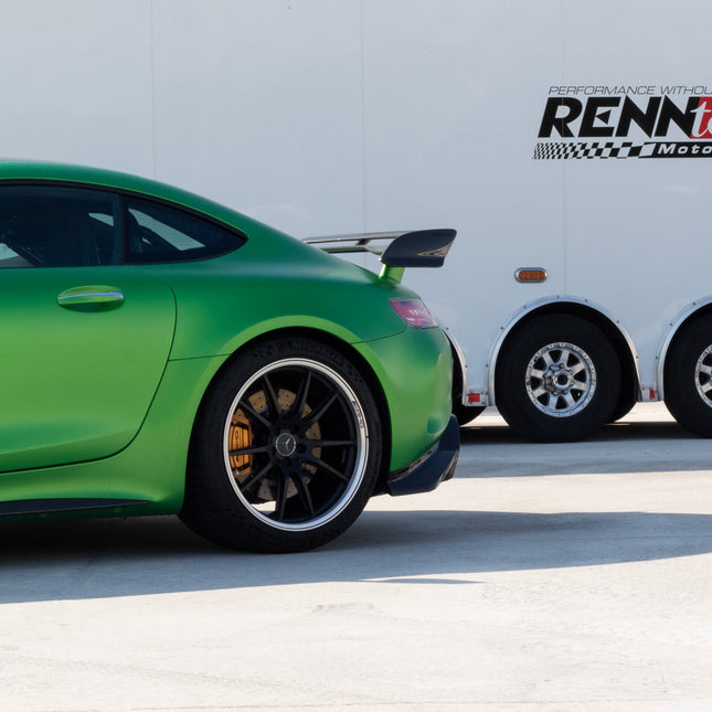 RENNtech Carbon Fiber Rear Wing Lip with End Plates for Mercedes-AMG GT R C190, image 22