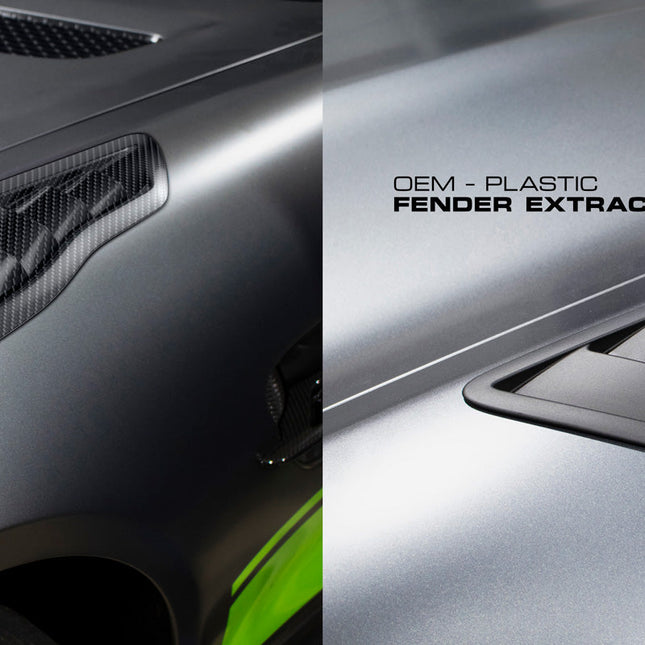 RENNtech Carbon Fiber Fender Extractors for Mercedes-AMG GT R / GT R Pro C190, image 4