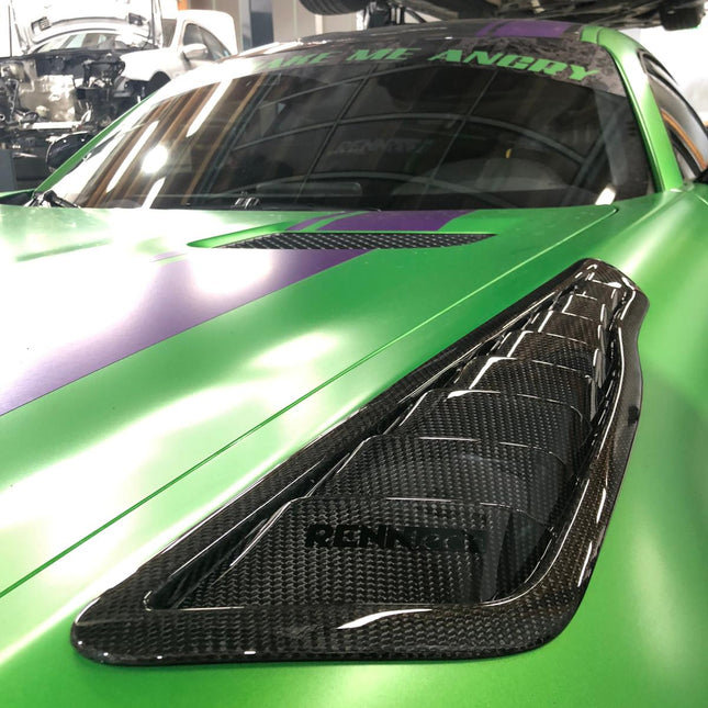 RENNtech Carbon Fiber Fender Extractors for Mercedes-AMG GT R / GT R Pro C190, image 8