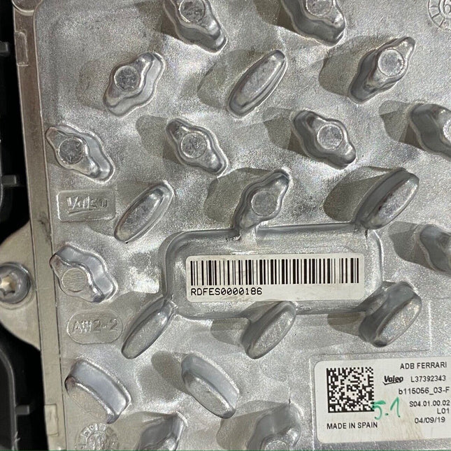 Ferrari Roma Right Headlight, US Spec, Complete with Ballast, OEM, Part Number: 904370