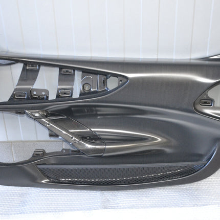 Ferrari SF90 Stradale Door Trim Cover, Carbon Fiber, Left and Right, OEM, Part Number: 876212, 876167