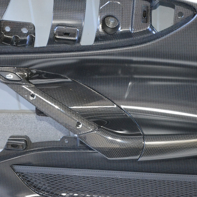 Ferrari SF90 Stradale Door Trim Cover, Carbon Fiber, Left and Right, OEM, Part Number: 876212, 876167