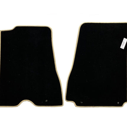 Ferrari 812 GTS Original Floor Mats, Black Camel, OEM