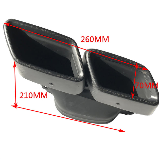 Mercedes exhaust tip set photo 6