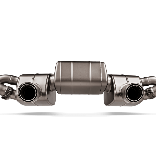 Akrapovic Slip-On Race Line Titanium Exhaust for Porsche 718 Cayman GT4 RS 2022 to 2024 (S-PO/TI/24)