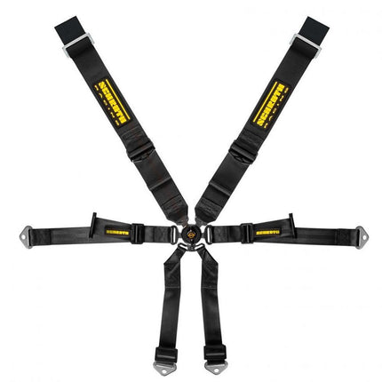 SCHROTH Profi 3x2 6-point racing harness black 94650-0 for Porsche GT3 RS