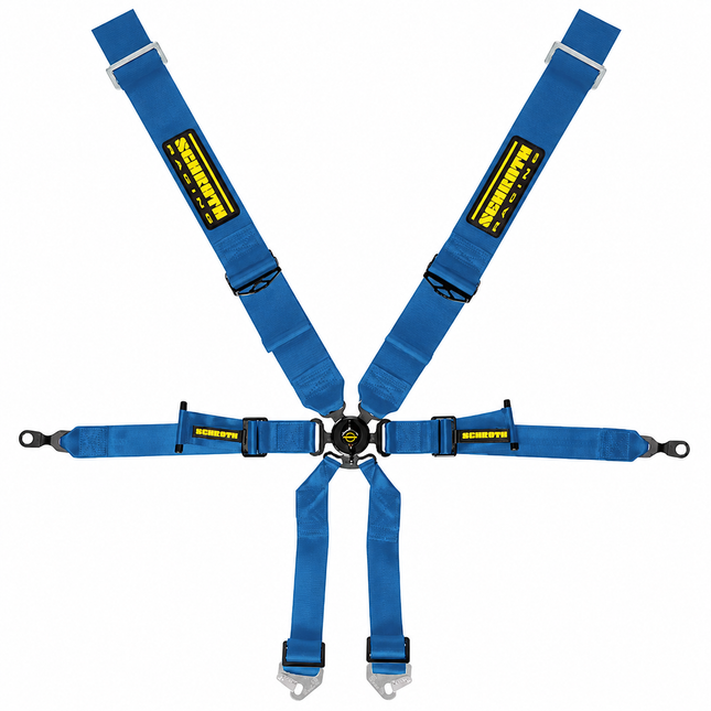 Schroth Profi Racing Harness 3x2 6-Point Blue for Porsche 911 (996, 997) (94690-1)