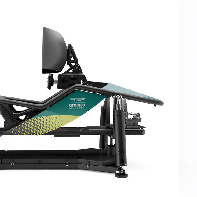 Aston Martin Aramco F1 AMR26 X6 Motion Simulator hero shot