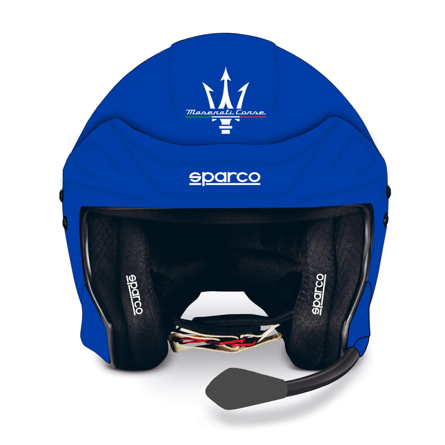 Sparco Maserati Corse Open Face Helmet front view