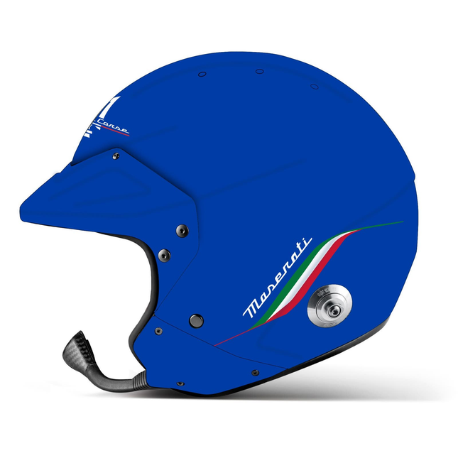 Sparco Maserati Corse Open Face Helmet side view