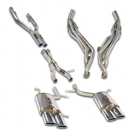 Supersprint 845620 cat-back exhaust for Mercedes SLK 55 AMG R171