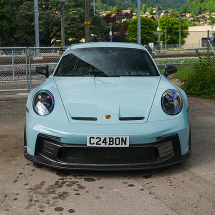 Porsche 992.1 GT3 carbon fibre front intake panel CT Design