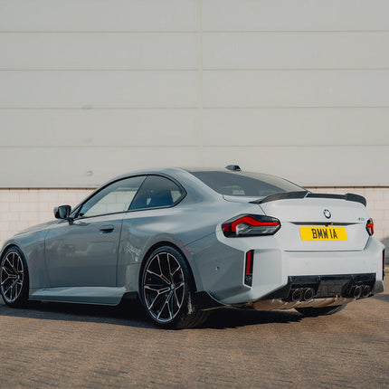 TREVORA G87 M2 Carbon ID-01 Rear Spoiler installed