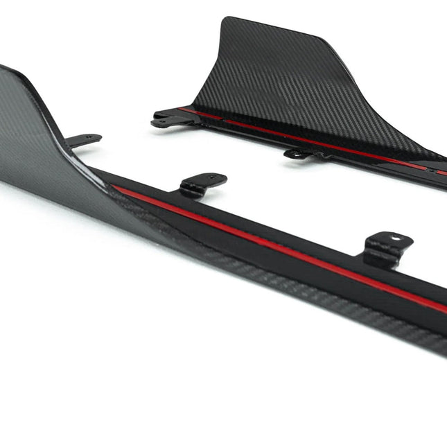 Trevora G87 M2 Carbon Side Skirt Set, view 3