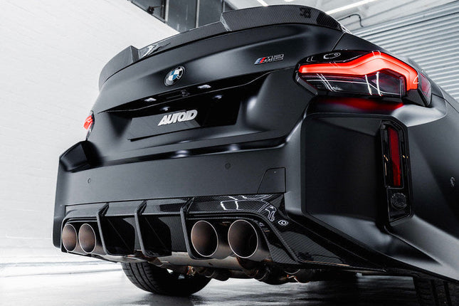 TREVORA G87 M2 TR87 Carbon Rear Diffuser installed