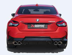 Akrapovic Slip-On Line Titanium Exhaust for BMW M240i G42 2022 to 2024 (S-BM/T/32H)