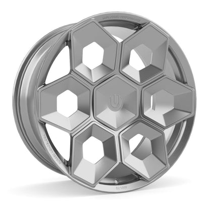 UNPLUGGED PERFORMANCE UP-CYBRHEX-CT-001 Single Wheel UP CYBRHEX 20" Satin Titanium for TESLA Cybertruck